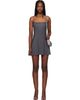 Diesel Diesel Gray D-Hupy Minidress - 1