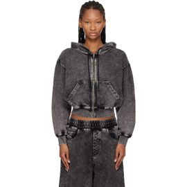 Diesel Diesel Gray F-Elycy-Aa2 Hoodie