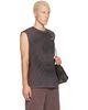 Diesel Diesel Gray Tonal Graphic Tank Top - 2