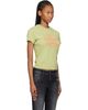 Diesel Diesel Green Logo Print T-shirt - 2