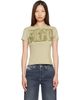 Diesel Diesel Khaki Slim Jersey Graphic Print T-shirt - 1