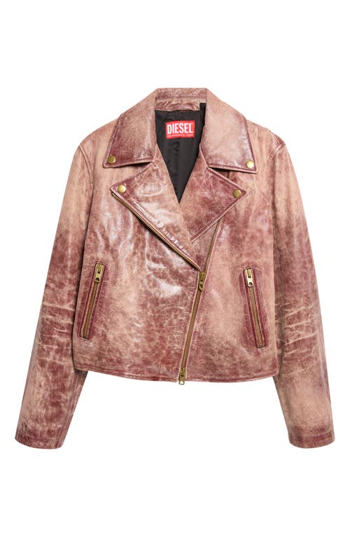 DIESEL® DIESEL® L-Unatic Leather Moto Jacket