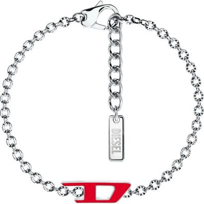 DIESEL® DIESEL® Logo Pendant Bracelet