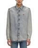 Diesel Diesel Long Sleeve Denim Shirt - 1