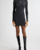 DIESEL® DIESEL® M-Anchorage Long Sleeve Body-Con Minidress - 1