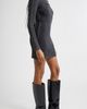 DIESEL® DIESEL® M-Anchorage Long Sleeve Body-Con Minidress - 3