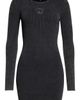 DIESEL® DIESEL® M-Anchorage Long Sleeve Body-Con Minidress - 5