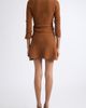 DIESEL® DIESEL® M-Anita Asymmetric Button Ribbed Wool Blend Dress - 2