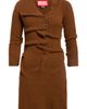DIESEL® DIESEL® M-Anita Asymmetric Button Ribbed Wool Blend Dress - 5