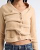 DIESEL® DIESEL® M-Ava Asymmetric Off the Shoulder Cardigan - 4