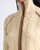DIESEL® DIESEL® M-Intelle Cotton & Wool Cable Zip Cardigan - 5