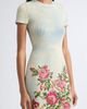 DIESEL® DIESEL® M-Rinnie Floral Rib Wool Blend Minidress - 4