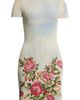 DIESEL® DIESEL® M-Rinnie Floral Rib Wool Blend Minidress - 5