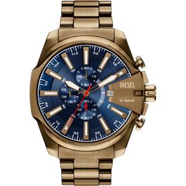 DIESEL® DIESEL® Mega Chief Slim Chronograph Bracelet Watch, 48mm