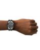 DIESEL® DIESEL® Mercurial Gunmetal Tonneau Chronograph Bracelet Watch, 45mm x 28mm - 4