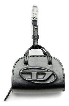 DIESEL® DIESEL® Mini 1DR Dome Leather Bag Charm