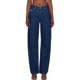 Diesel Diesel Navy 1974 D-Ellz 0dbdx Relaxed Jeans
