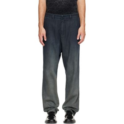 Diesel Diesel Navy D-Tylor Regular Mid-Waist Jeans