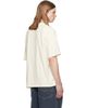 Diesel Diesel Off-White Distressed Flocked Logo T-shirt - 3