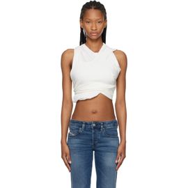 Diesel Diesel Off-White Rucked-Up Tank Top
