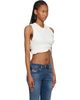 Diesel Diesel Off-White Rucked-Up Tank Top - 2