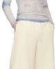Diesel Diesel Off-White Treated Longline Print Shorts - 4