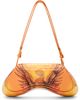 Diesel Diesel Orange Play-Glossy Printed Crossbody Bag - 1