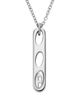 DIESEL® DIESEL® Oval D Bar Pendant Necklace - 1