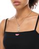 DIESEL® DIESEL® Oval D Bar Pendant Necklace - 2