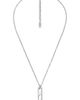 DIESEL® DIESEL® Oval D Bar Pendant Necklace - 4