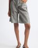 DIESEL® DIESEL® P-Arlor Faux Leather Bermuda Shorts - 1