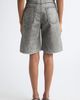 DIESEL® DIESEL® P-Arlor Faux Leather Bermuda Shorts - 2