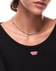 DIESEL® DIESEL® Pavé Cubic Zirconia Spike Chain Necklace - 5