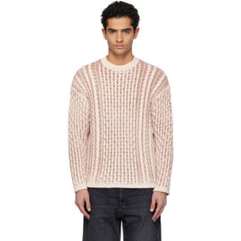 Diesel Diesel Pink & Off-White K-Moise Sweater
