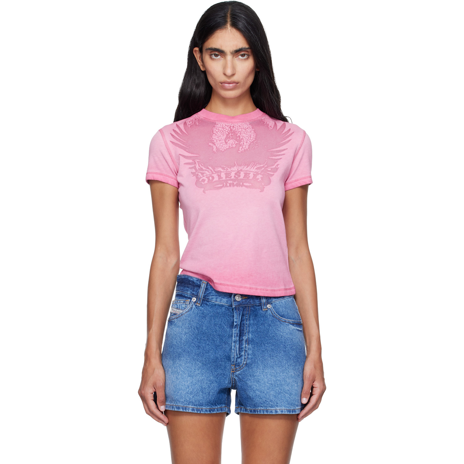 diesel pink dress kpop Karina
