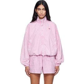 Diesel Diesel Pink Faded Bomber Jacket