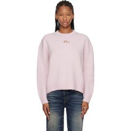 Diesel Diesel Pink Wool & Alpaca Blend Sweater