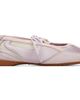 Diesel Diesel Purple D-Mile Lace-Up Ballerina Flats - 1