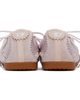 Diesel Diesel Purple D-Mile Lace-Up Ballerina Flats - 2