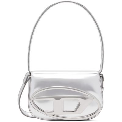 Diesel Diesel Silver 1DR-Iconic Shoulder Bag