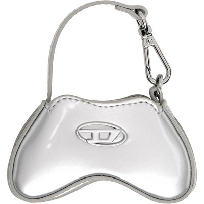 Diesel Diesel Silver Play Bag Charm