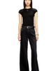 DIESEL® DIESEL® T-Angie-OD Embroidered Oval D Cutout T-Shirt - 4