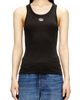 DIESEL® DIESEL® T-Anki-OD Metallic Oval D Cutout Rib Tank - 1