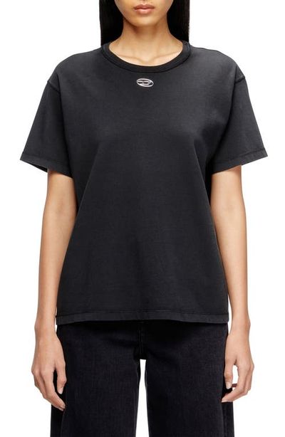DIESEL® DIESEL® T-Normy-OD-S1 Metallic Oval D Cutout T-Shirt