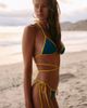Diesel Diesel Trisha-D-Pop Triangle Bikini Top in Blue, Women's at Urban Outfitters - 2