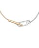 DIESEL® DIESEL® Two-Tone Logo Chain Bracelet - 4