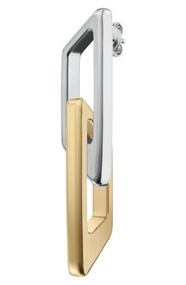 DIESEL® DIESEL® Two-Tone Single Drop Earring