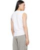 Diesel Diesel White Chest Logo Print Tank Top - 3