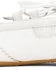 Diesel Diesel White D-Mile Lace-Up Ballerina Flats - 3