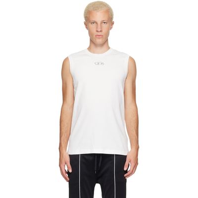 Diesel Diesel White T-Bisco-Iod Tank Top